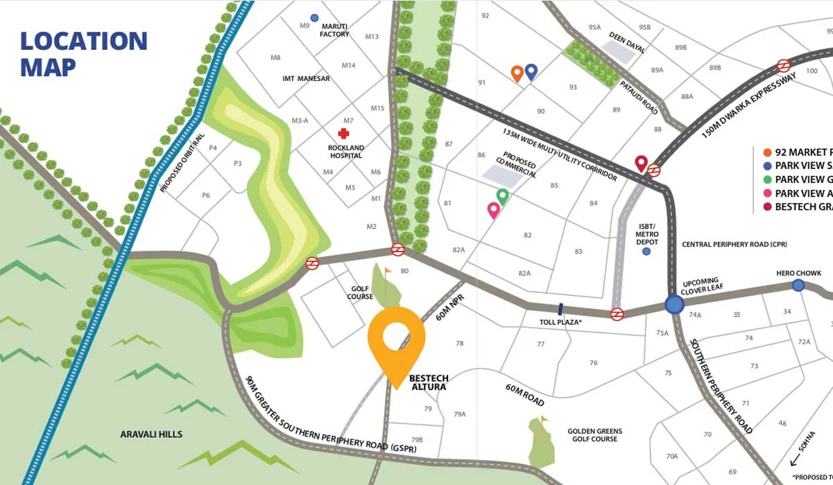 Bestech Altura Master Plan